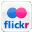 Flickr button